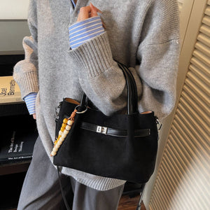 Black handbag