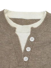 Dropped Shoulder Long Sleeve Sweater option 7