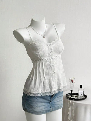 Lace Trim Cami option 7