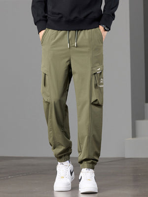 tan joggers