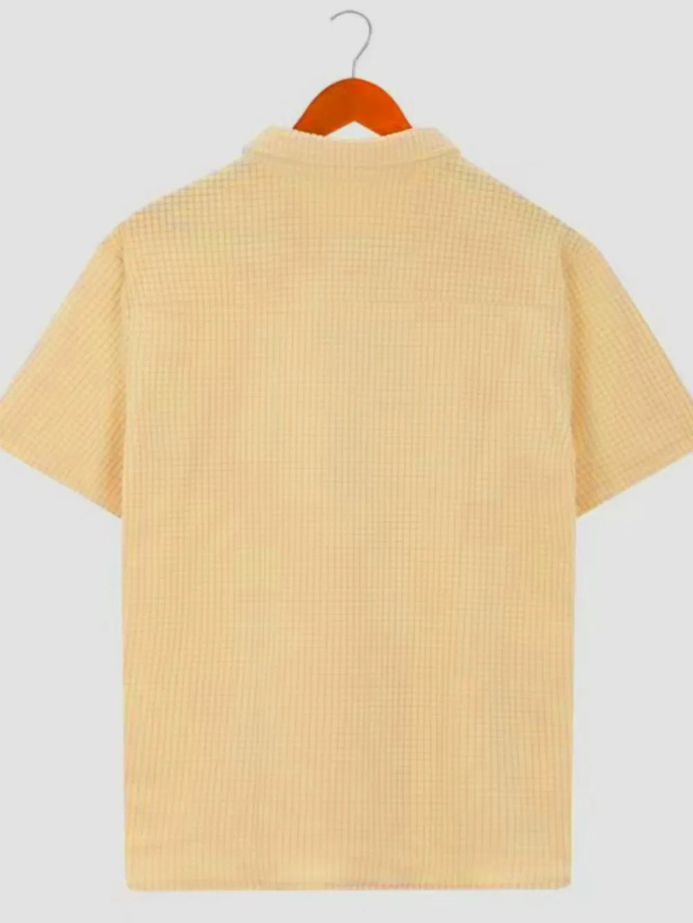 Green Men's Plus Size Short Sleeve Polo Shirt