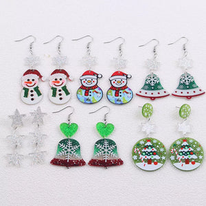 earrings in red featuring dangle and straight fit