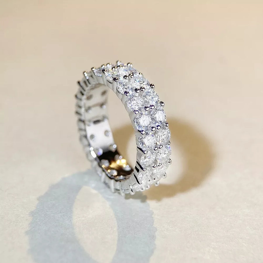 silver ring with N/A and N/A