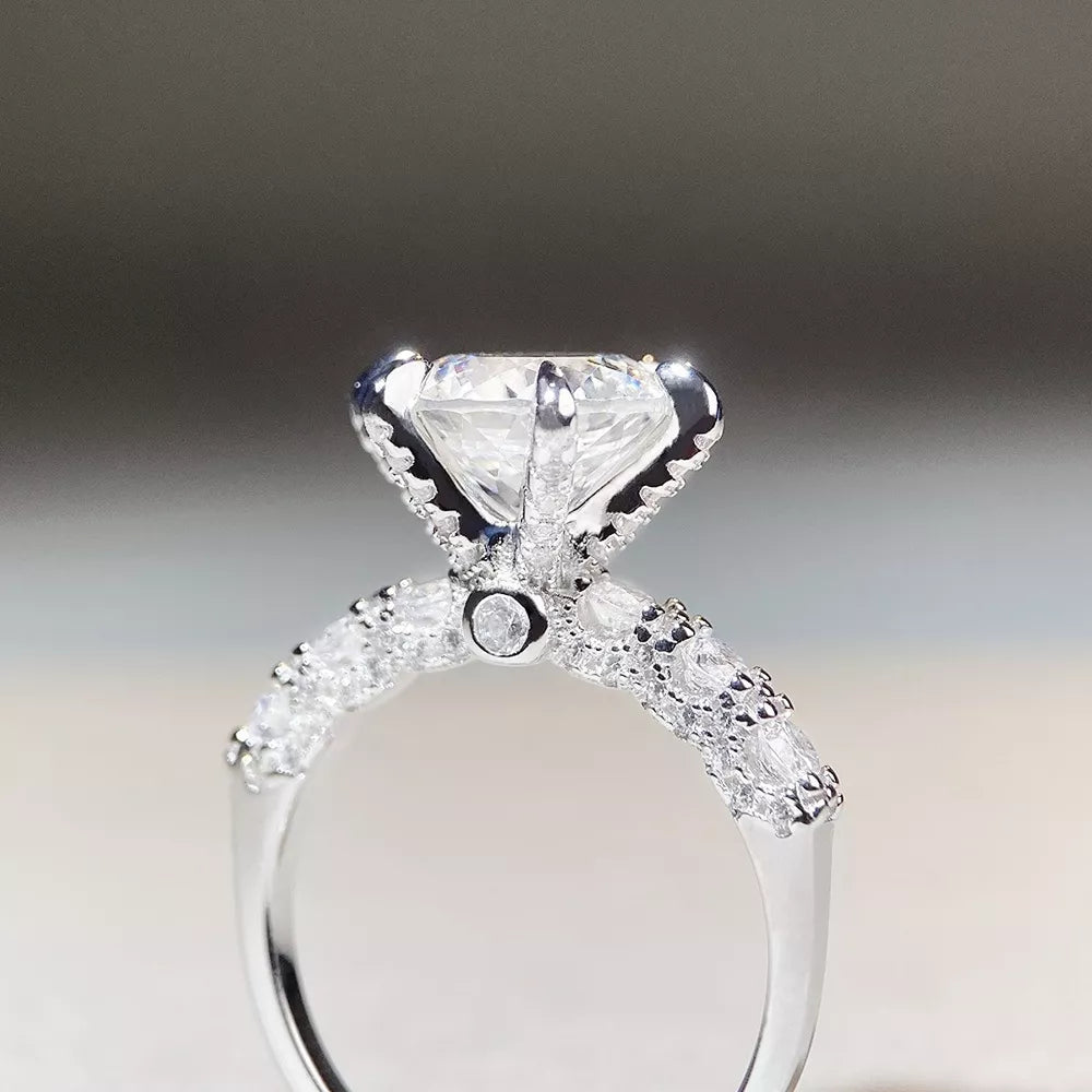 Silver with Rings