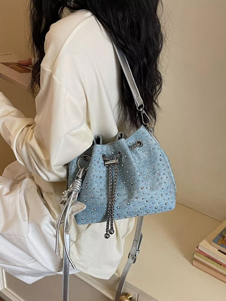 Drawstring Bucket Crossbody Bag option 5