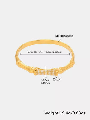 Style A bracelet with not applicable and clasp