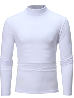 t-shirt in Light Gray with stretch and hip-length