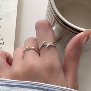 minimalist ring in Silver with not applicable