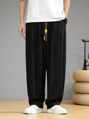 Ivory Men's Plus Size Loose Fit Casual Pants