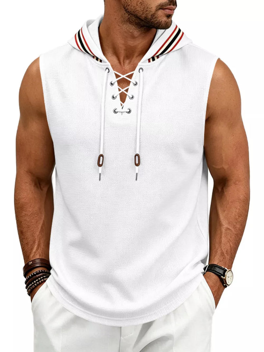 100% Polyester Care instructions: Machine wash cold vest in Black with regular silhouette