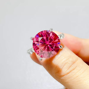 glam ring in silver with null