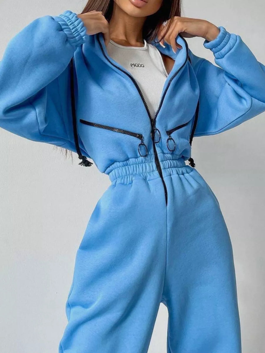 100% polyester Care instructions: Machine wash cold jumpsuit in Apricot with relaxed silhouette