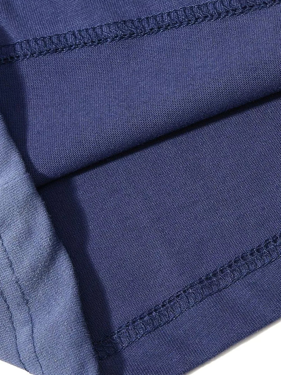 Men's Round Neck Short Sleeve T-shirt option 7