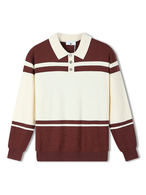 95%polyester,5%spandex Care instructions: Machine wash cold pullover sweater in Brown with regular silhouette