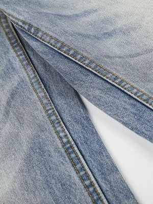 Men S Washed Wide Leg Jeans option 6