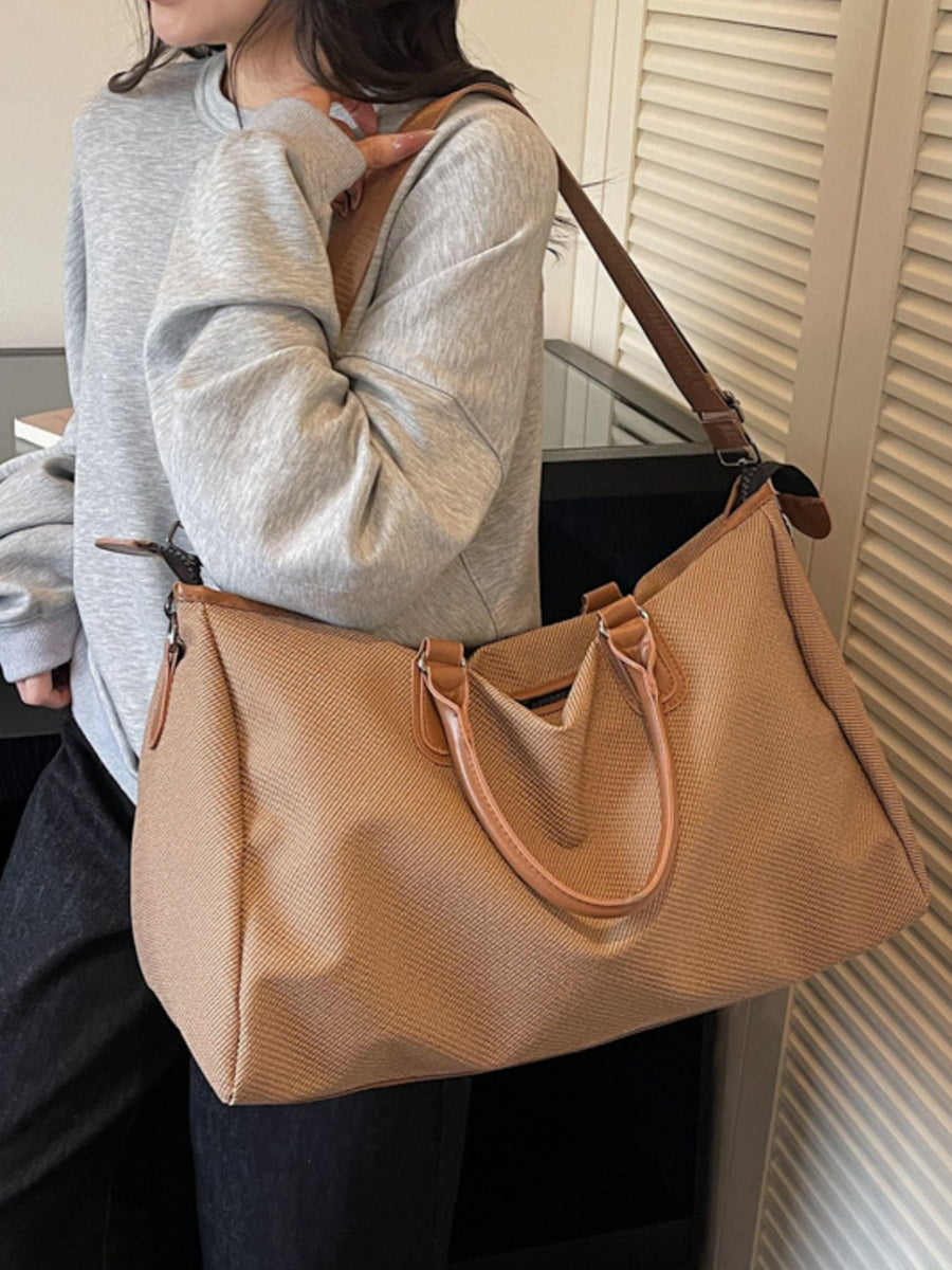 Brown tote