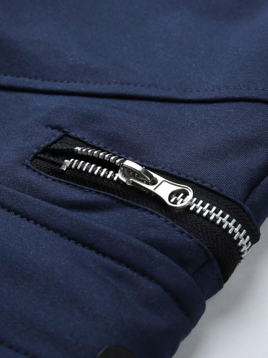 95%polyester,5%spandex Care instructions: Machine wash cold cargo shorts in dusty blue with regular silhouette