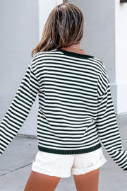 pullover sweater in white