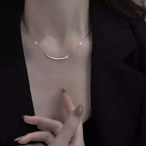 925 sterling silver Care instructions: Avoid wearing during exercise, as sweat w necklace in Silver with straight silhouette