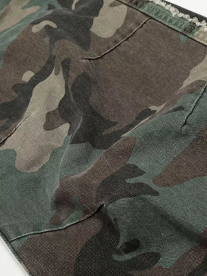 Men's Camouflage Wide-leg Sweatpants option 5