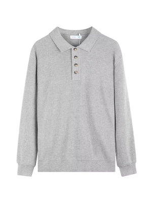 49 pullover sweater in Black with regular silhouette