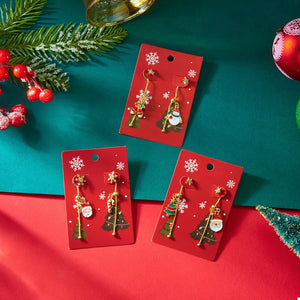 earrings featuring novelty in white with 18K Gold-Plated, Resin, Zinc alloy Care instructions: Avoid wearing during exerc