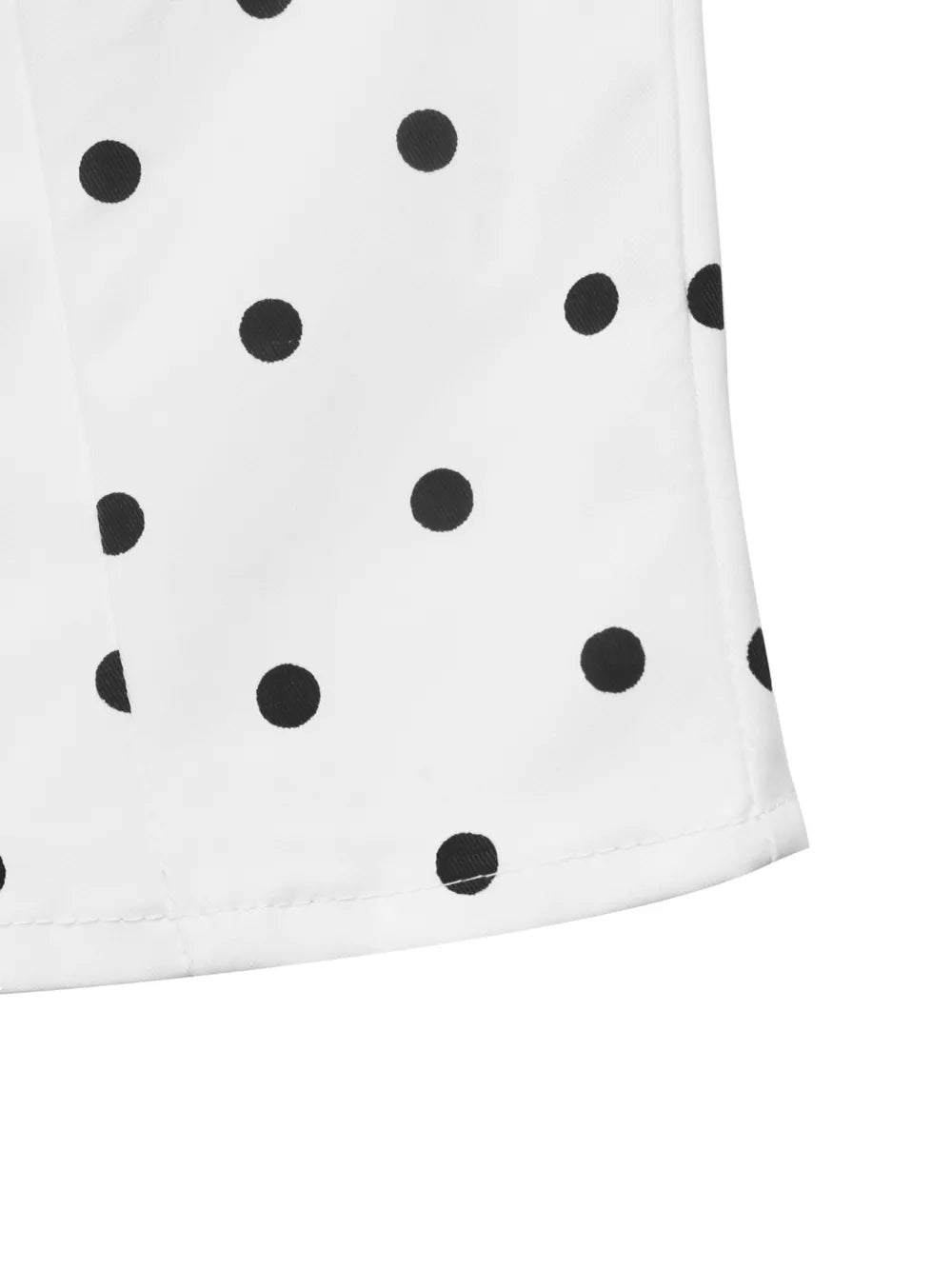 windbreaker featuring polka dot in black with 100% polyester Care instructions: Machine wash cold texture