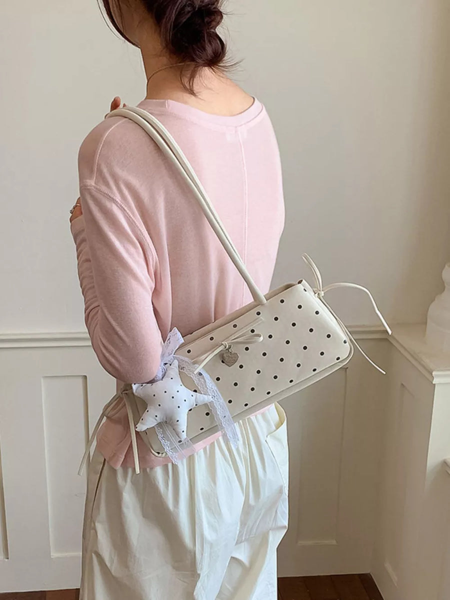 Polka Dot Shoulder Bag option 8