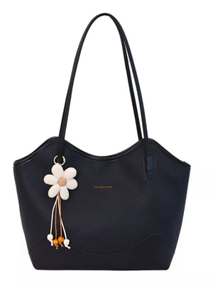 classic handbag in black with null