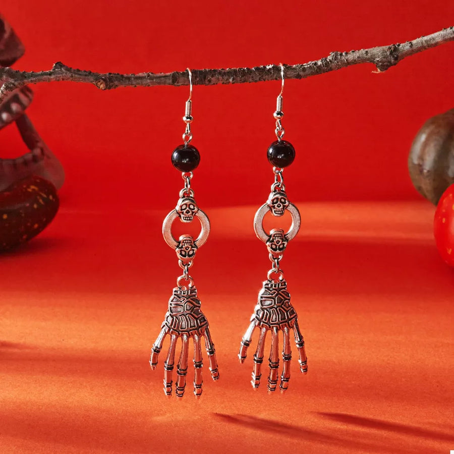 Alloy, Resin, Silver-plated Care instructions: Avoid wearing during exercise, as earrings in Silver with straight silhouette