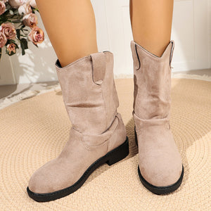 boots in Beige