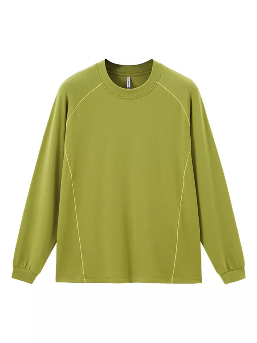 Dark Gray t-shirt with stretch and raglan sleeve