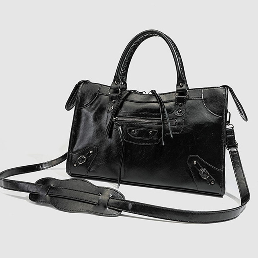 Black handbag