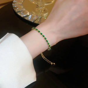 bracelet in royal blue with adjustable and adjustable