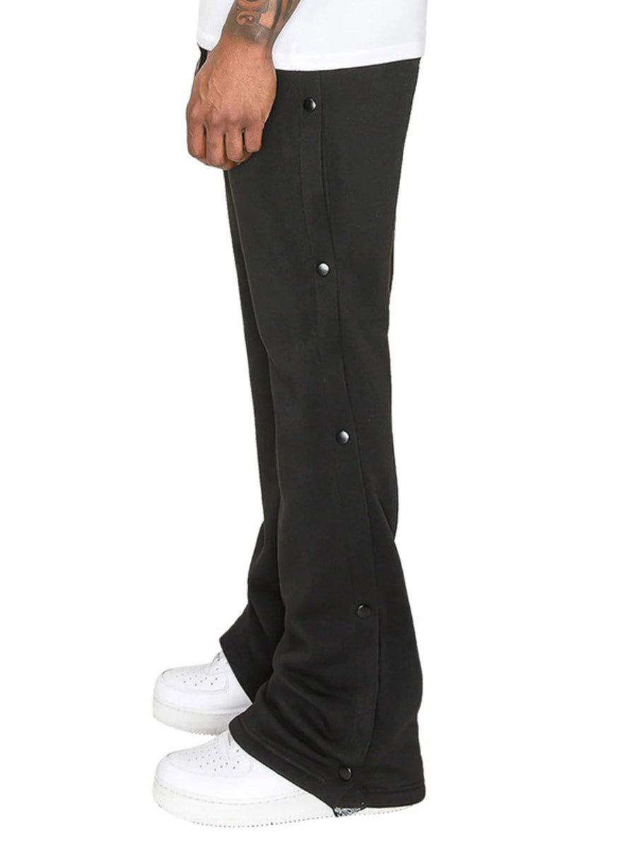 Men's Full Size Side Snap Button Pants Plus Size option 8