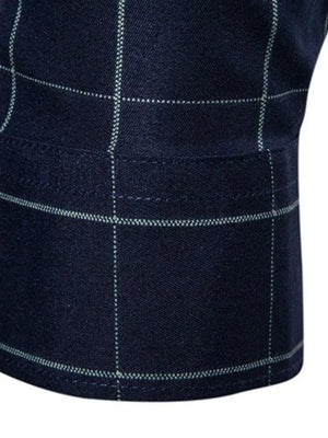 Men's Plus Size Classic Plaid Button-down Shirt, view 11