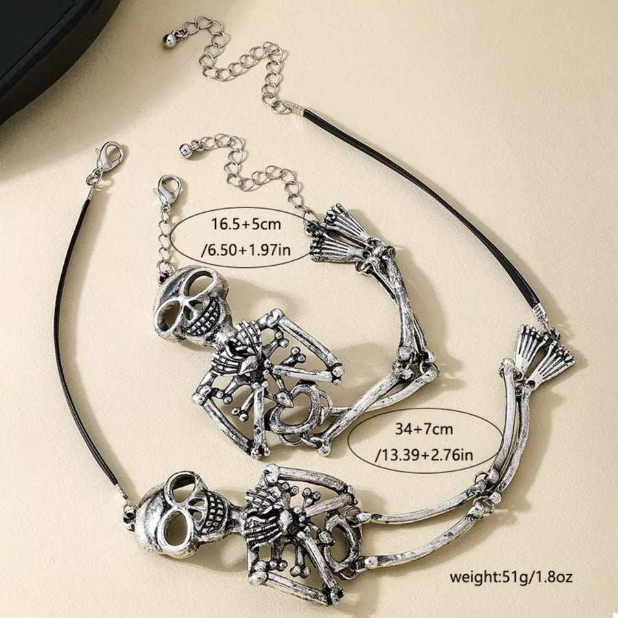 ACCESSORIES in Silver Suit