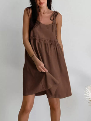 Black mini dress with mini and pullover