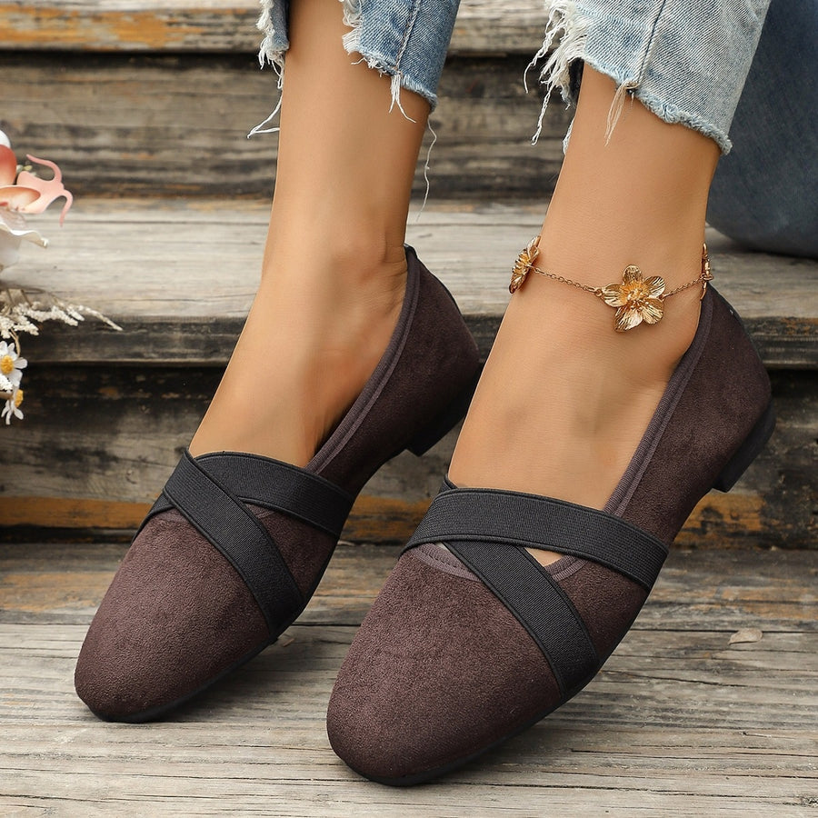 loafers in burgundy