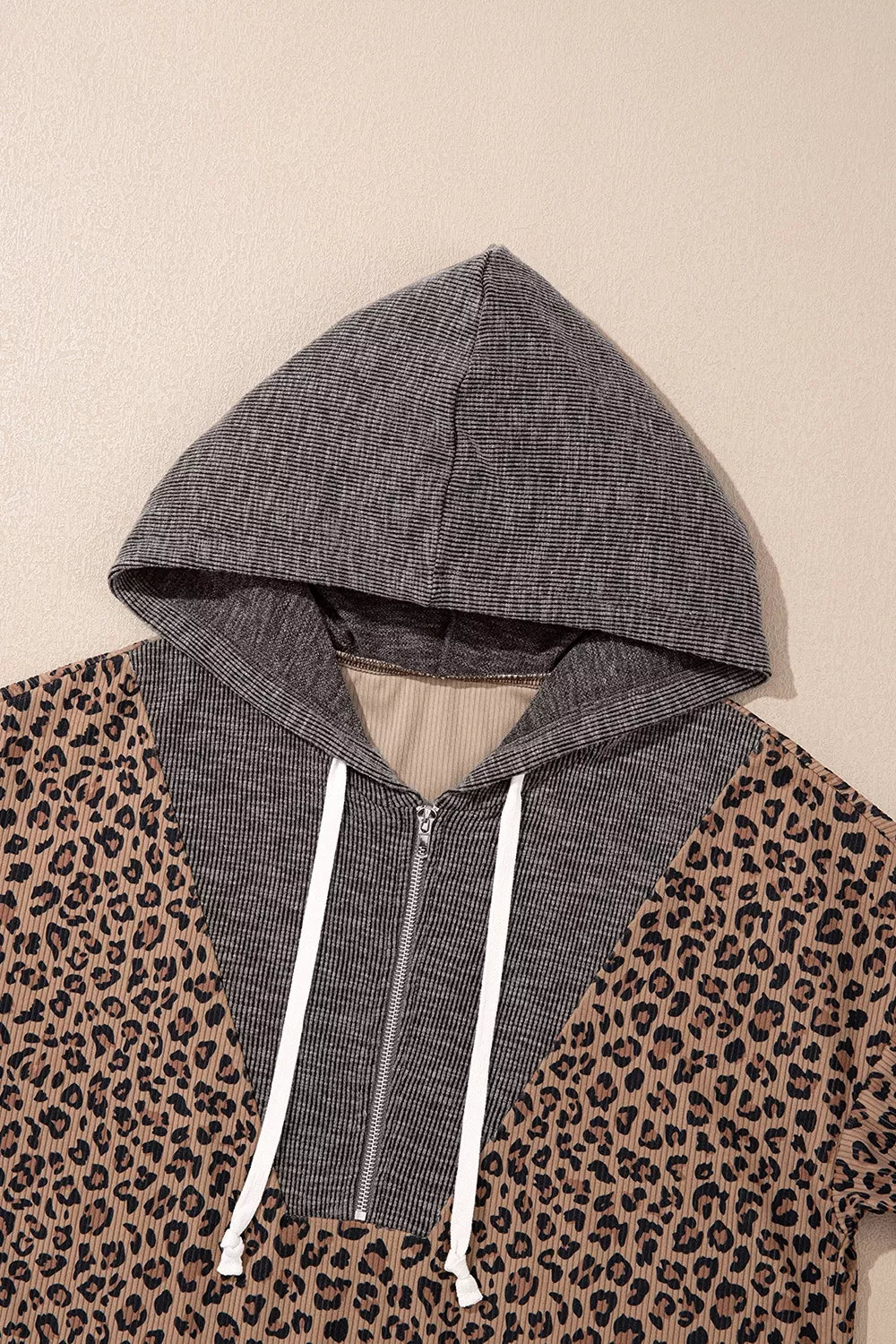 athleisure hoodie in black with hooded