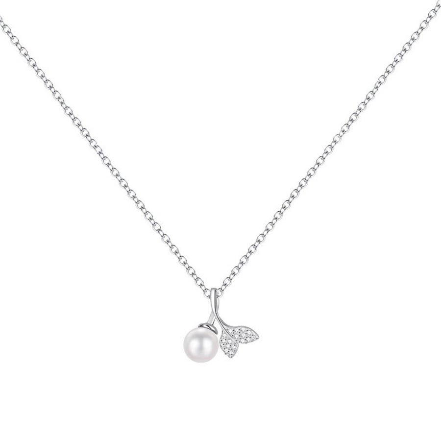 necklace in Silver with figurative and pendant