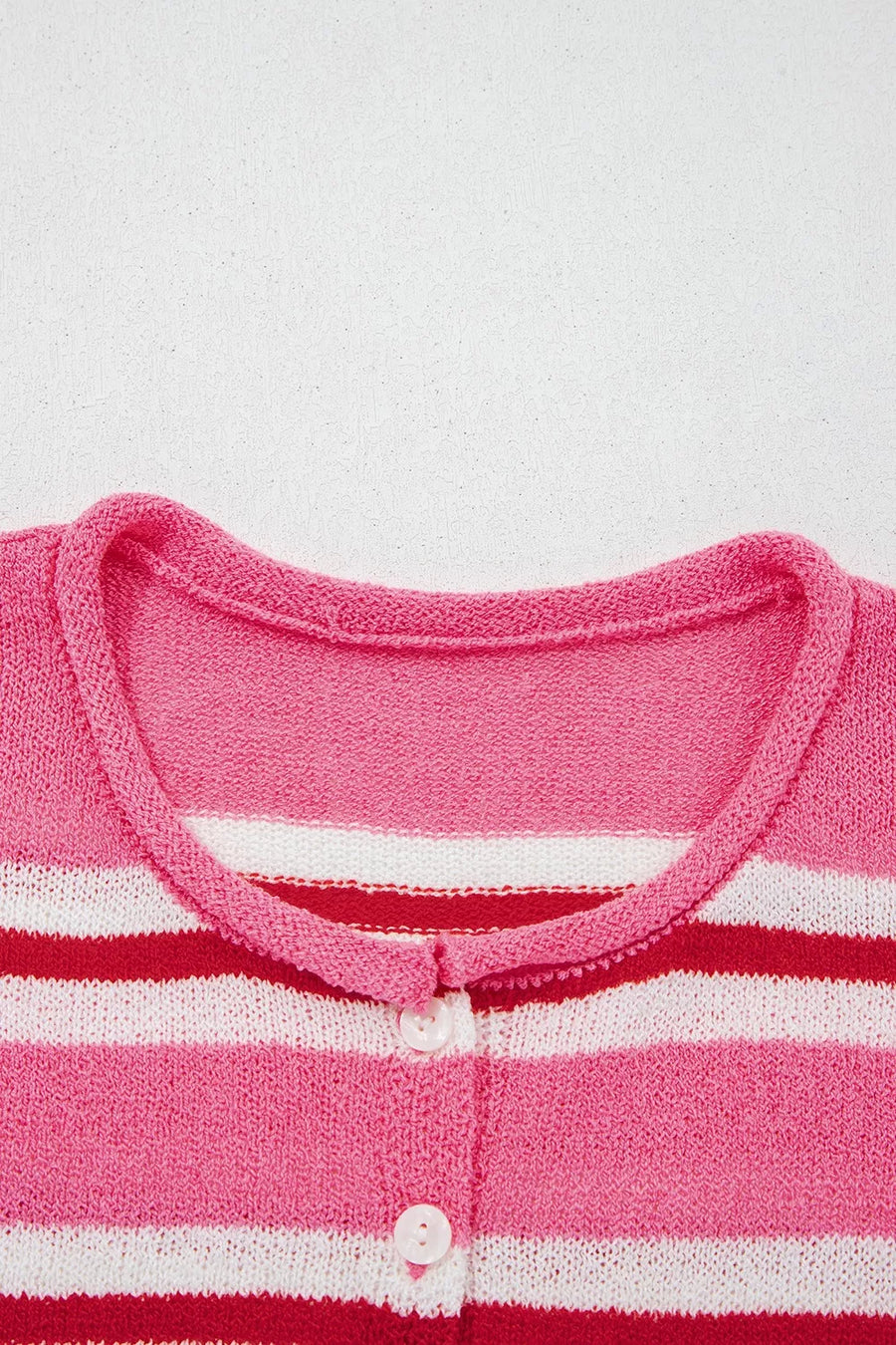 Striped Button-up Cardigan option 9