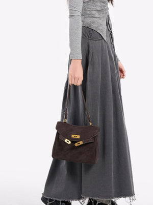Brown crossbody bag