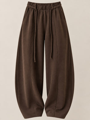 Dark Gray-Tall wide-leg pants