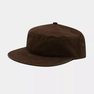 cotton Imported Size &amp hat in Wine Red with fitted silhouette