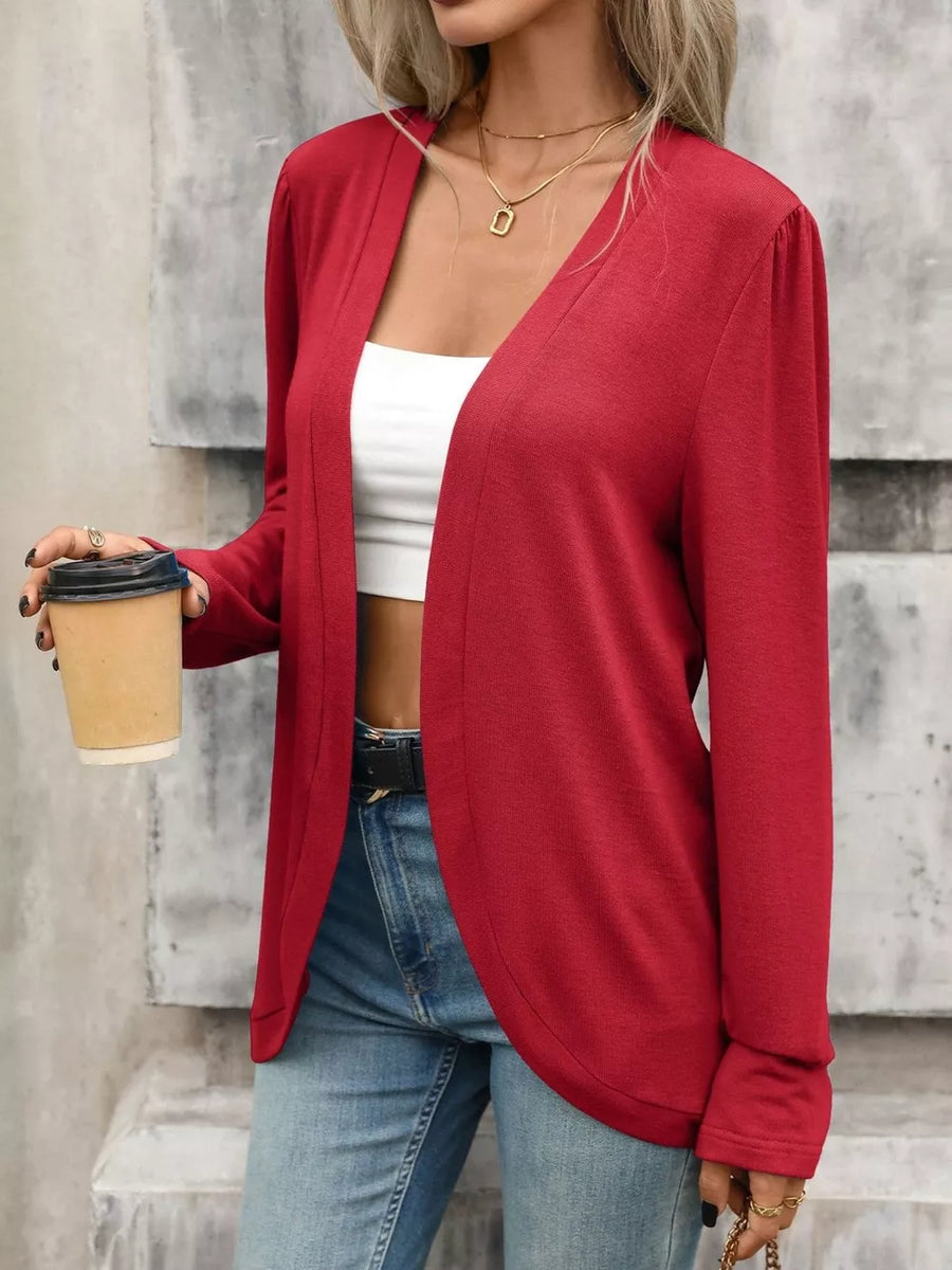 65% viscose, 30% polyester, 5% elastane Care instructions: Machine wash cold cardigan in Blue with regular silhouette