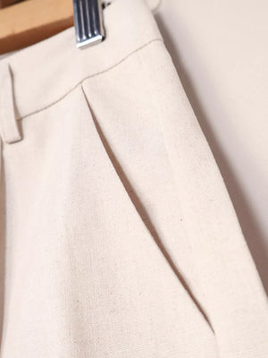 oatmeal vest with pocketed and sleeveless