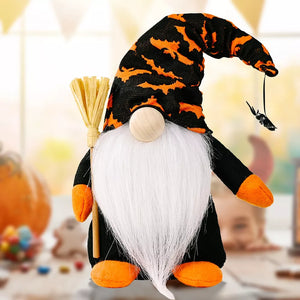 hat featuring bat-print in orange with polyester Imported Size &amp texture