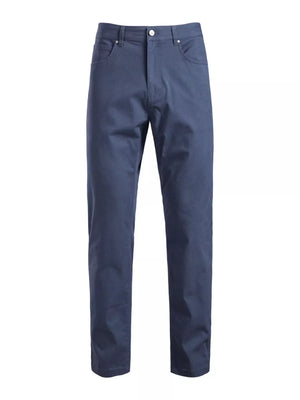 Men's Gray Blue Cotton Sweatpants with classic fit and comfortable feel.