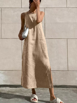 forest green midi dress